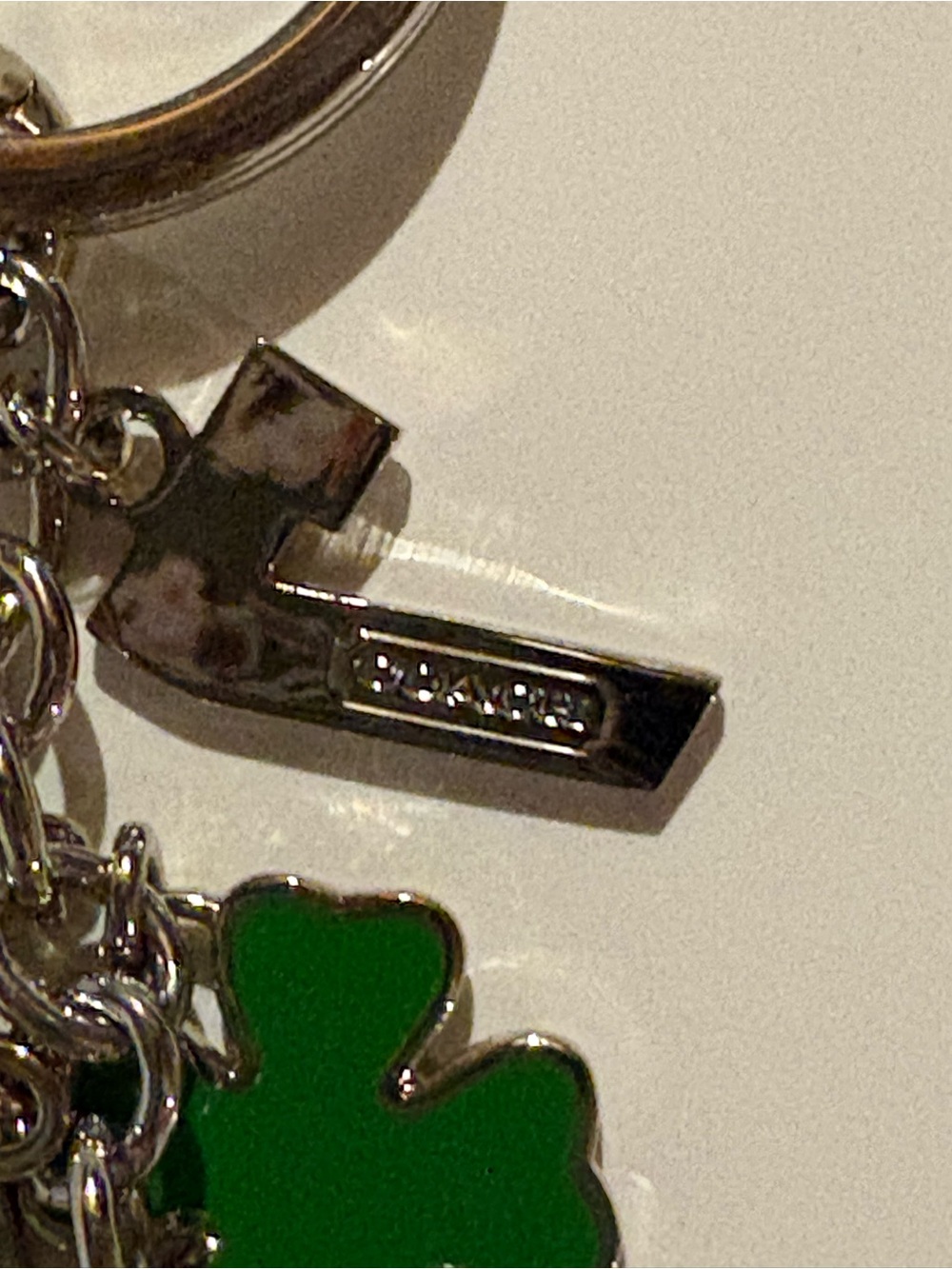 Coach Lucky Charm Key Fob & Red Coach Pen Set w/ Dust Bag NWOT - Picture 9 of 13